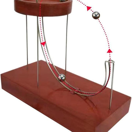 Perpetual Motion Machine with Elegant Design | Unique Desktop Decor for Science Enthusiasts