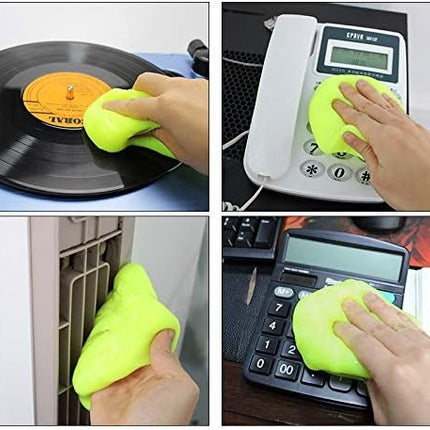 Cleaning Slime for Electronics with Non-Toxic Formula | Eco-Friendly Dust Remover for Hard-to-Reach Areas