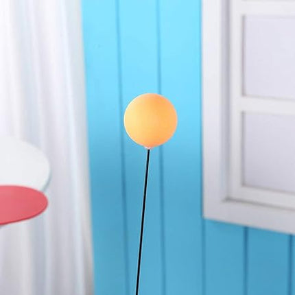 Ping Pong Trainer Set with Adjustable Height & Stable Base | Improve Reflexes and Skills