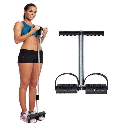 Resistance Trainer for Home Workouts with Adjustable Tension | Compact Design for Effective Muscle Building