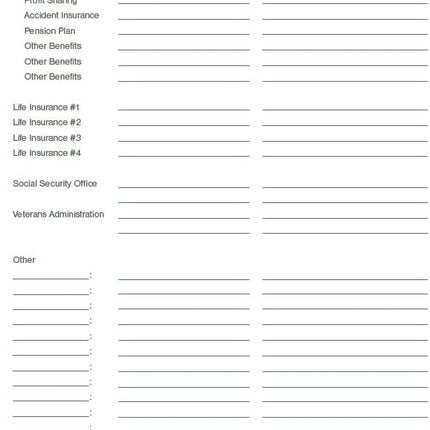 Estate Planner, Important Document Organizer for Final Wishes and Loved Ones