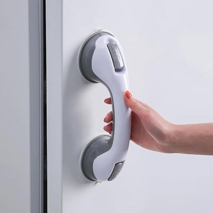 Bathroom Suction Grip Handle, No Drill Non Slip Steadying Grip Assist, Removes Without Damaging Tiles, 4 Colours