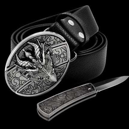 Self-Defense Belt with Hidden Knife Compartment | Discreet Protection Gear