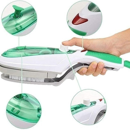 Handheld Clothes Steamer for Garments, Portable Fast Heat Up Fabric Steamer with Anti Drip Design for Home and Travel