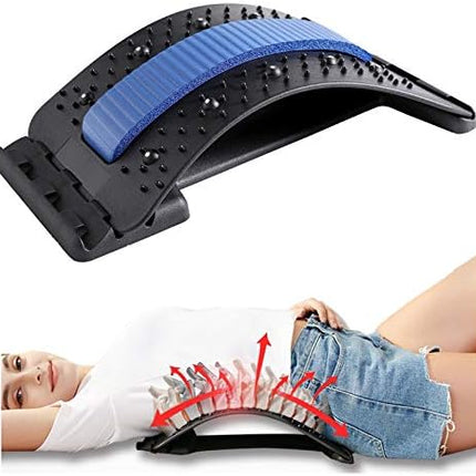 Orthopedic Back Stretcher Device with Adjustable Height | Spinal Alignment for Ultimate Pain Relief