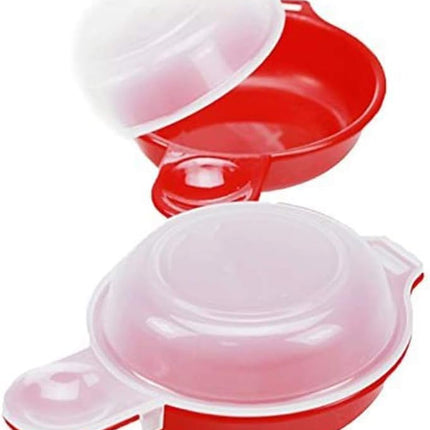 Microwave Egg Cooker for Scrambled, Poached and Omelet Eggs, Even Heat Breakfast Maker in Under 2 Minutes
