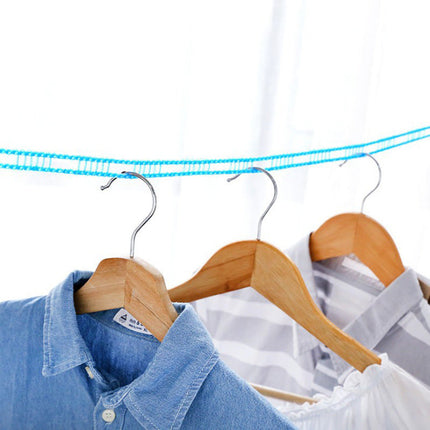 Windproof Portable Clothesline with Adjustable Tension | Efficient and Space-Saving Indoor/Outdoor Drying Solution