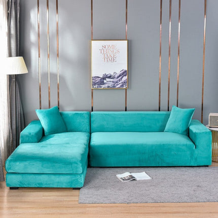 Stretchable Sofa Cover with Anti-Slip Design | Easy Fit for Furniture Protection