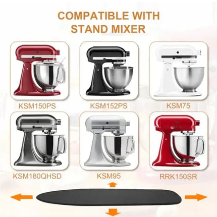 Appliance Slider Mat for Stand Mixer 5 to 8 Qt, Coffee Maker Mat with Rubber Grip, Kitchen Gadgets, Mixer – image 4