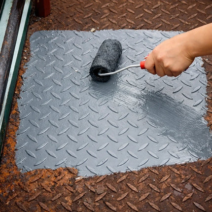 Quick-Dry Anti-Rust Paint for Metal, Waterproof Brush-On Coating That Seals Gates, Stairs and Outdoor Pipes