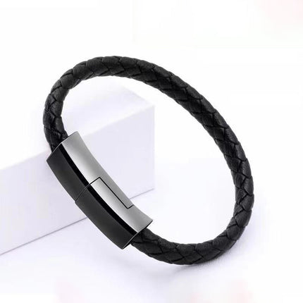 USB Charging Bracelet Cable with Durable Tangle-Free Design | Convenient Accessory for Fast Charging