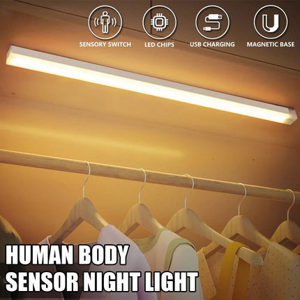 Motion Sensor Light, Magnetic LED Light Bar for Cabinet and Hallway – image 4