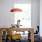 Modern Pendant Light Dimmable, Dining Room Light Fixture, Metal Dome Hanging Lamp for Cafe_04