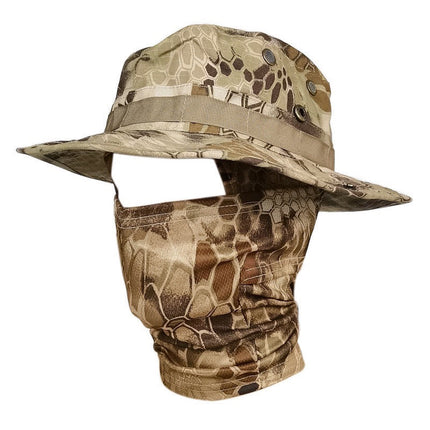 Sun Protection Hat with Adjustable Face Cover | Lightweight Design for Ultimate UV Defense