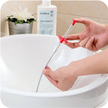 Heavy-Duty Sewer Cleaner Hook with Ergonomic Grip | Durable Tool for Efficient Clogs Removal