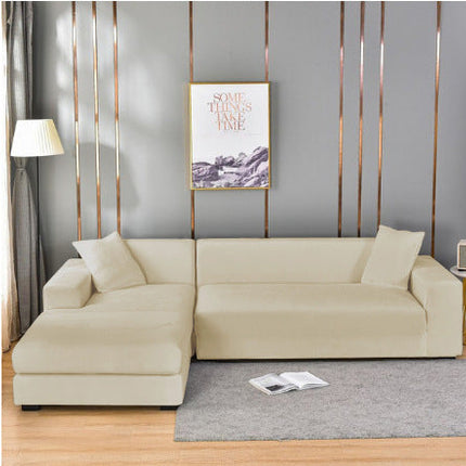 Stretchable Sofa Cover with Anti-Slip Design | Easy Fit for Furniture Protection