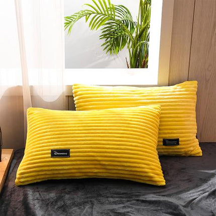 Duvet Cover Set, Corduroy Velvet Duvet Cover King for Winter