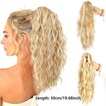 Ponytail Hair Extensions, Drawstring Ponytail Extension – image 11