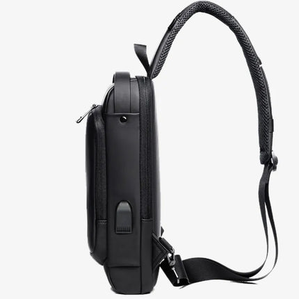 Anti-Theft Crossbody Backpack with RFID Protection, 4 Colors Including Light Brown, for Daily Carry and Weekend Trips