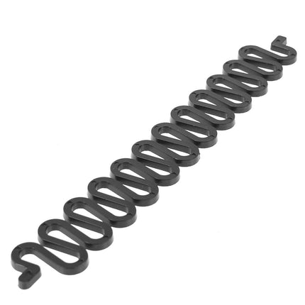 Hair Braiding Tool with Elastic Ring for French Braids and Fishtails on Straight, Wavy and Curly Hair