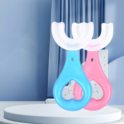 U-Shaped Toothbrush with Soft Bristles | Ergonomic Design for Easy Cleaning