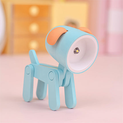 Animal Night Light for Kids, Puppy and Deer Shaped Bedside Lamp in 6 Colors, Soft Glow Lamp for Nursery