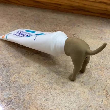 Pooping Puppy Toothpaste Topper, Funny Gag Gift, Dog Lover Gift, Novelty Gifts, Christmas Gag Gifts and Funny Gifts