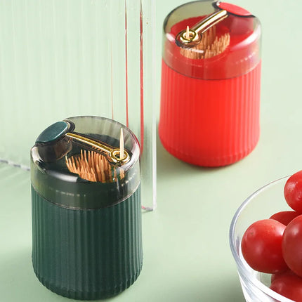 Pop-Up Toothpick Dispenser Set with Easy Access | Essential Tool for Entertaining