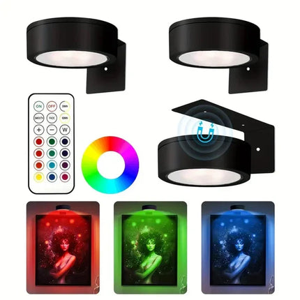 Picture Lights with Remote, Magnetic LED Art Light for Paintings