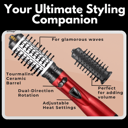 Blow Dryer Brush, Rotating Hair Dryer Brush – image 4