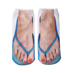 BLUE FLIP-FLOPS