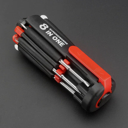 Multifunctional Screwdriver Set with 8 Tools | Ergonomic Grip for Easy Use