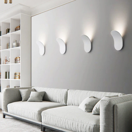 Modern Nordic Wall Lamp with Soft LED Lighting | Stylish Metal Fixture for Home Ambiance