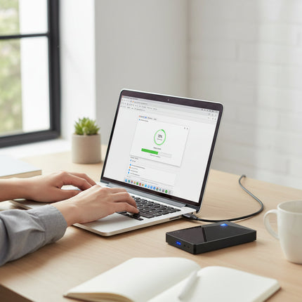 External Hard Drive Portable SSD with Slim Design | Everyday File Storage and Backup for Personal Computers