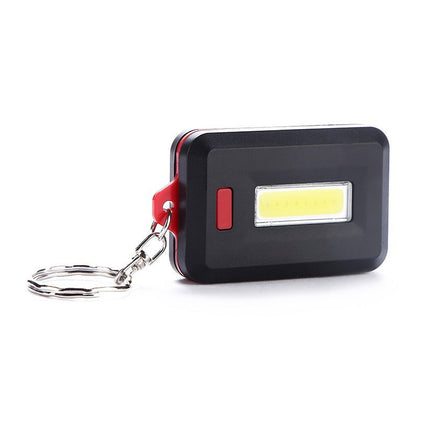 Ultra-Bright Keychain Flashlight with Rechargeable Battery | Compact & Portable for Emergency Use