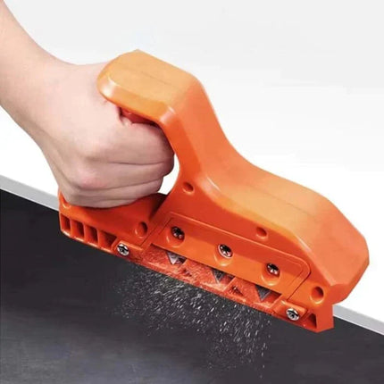 Manual Edge Trimming Tool with 45, 60, 90 and 120 Degree Blades for Gypsum, Softwood and Plastic
