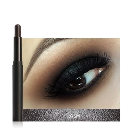 Eyeshadow Stick, Creamy Shimmer Eye Shadow Crayon in 10 Shades, Light Reflecting Color for Quick One Minute Eye Makeup
