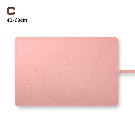 Extra Large Silicone Baking Mat with Non Stick Surface for Rolling Dough, Wipe Clean Pastry Mat in 3 Colour Options