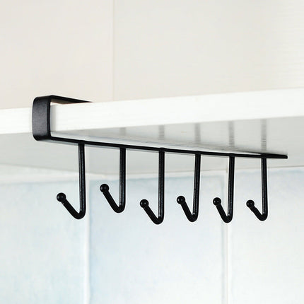 Under-Shelf Storage Hooks with Durable Metal Design | Maximize Space for Organization