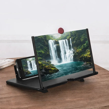 Portable Screen Amplifier for Smartphones with 3D Sound Boost | Enhanced Viewing Experience
