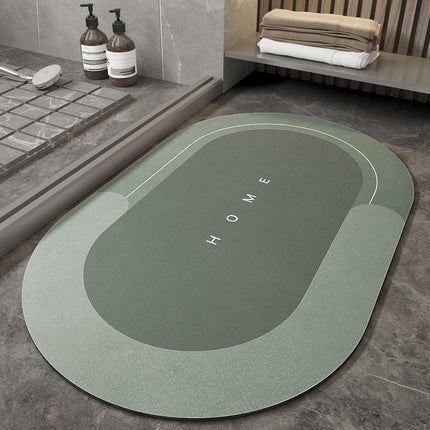Non-Slip Bathroom Rug with Soft Microfiber | Quick-Dry Comfort for Safety and Style