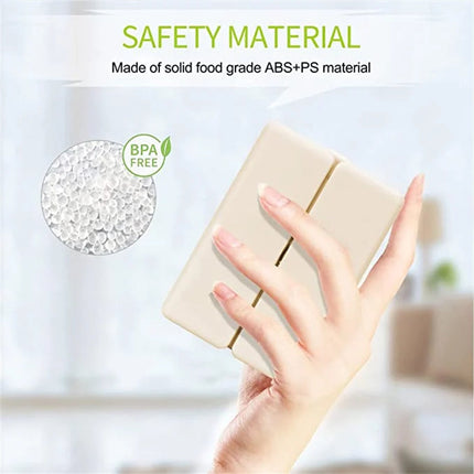 Travel Pill Organizer 7 Compartment, Magnetic Pill Case with Clear Lid – image 5