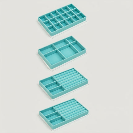 Jewelry Organizer Tray for Mother's Day with Durable Nylon | Compact Drawer Storage for Easy Access to Accessories