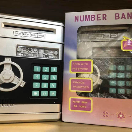 Piggy Bank for Adults and Kids, Electronic ATM Money Bank with Password
