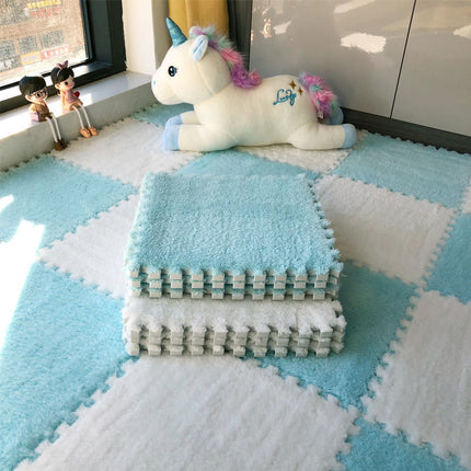 Plush Puzzle Tiles Set for Kids with Non-Toxic Foam | Safe & Soft Play Mat