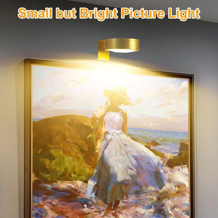 Picture Lights with Remote, Rechargeable Battery Picture Light for Wall Art – image 8
