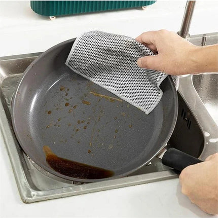 Wire Cleaning Rags, Dish Cloth and Dish Scrubber for Pots and Glass – image 7