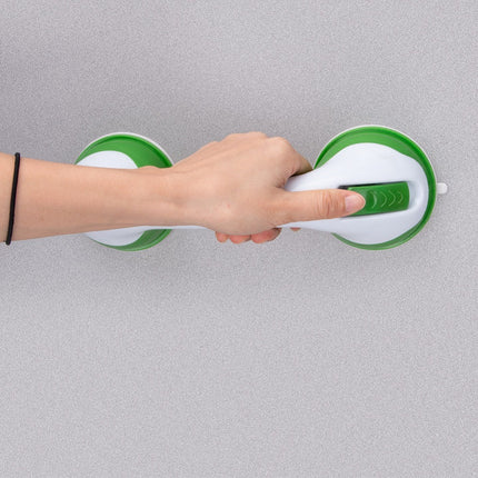 Bathroom Suction Grip Handle, No Drill Non Slip Steadying Grip Assist, Removes Without Damaging Tiles, 4 Colours