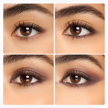 Eyeshadow Stick and Eyeliner Pencil 2 in 1, Cream Eyeshadow Stick with Long Lasting Eyeliner Tip, Travel Size Makeup Duo_10