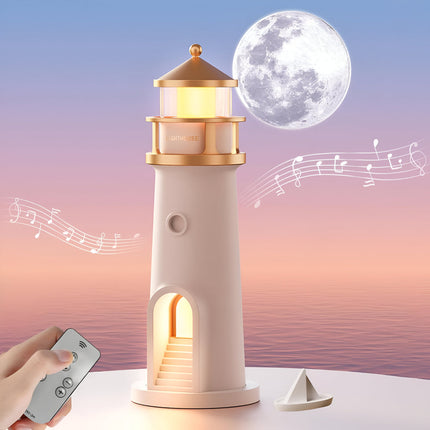 Moonlight Projection Lamp with Adjustable Brightness & Remote Control | Relaxing Ambiance for Bedrooms and Nurseries